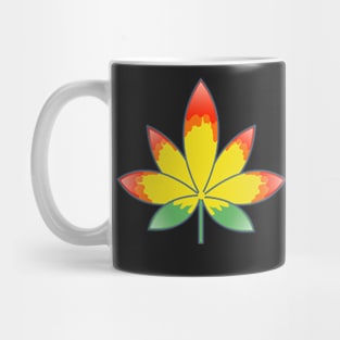 Raggae weed leaf Mug